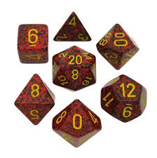 Speckled Mercury Polyhedral 7-Die Set