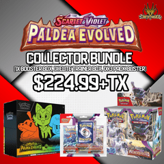 Pokémon Bundle Deal : Paldea Evolved - Collector Bundle (1 ETB, 1 Booster Box, 1 3-pack Blister)