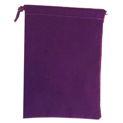 Cloth Dice Bag: Small Purple