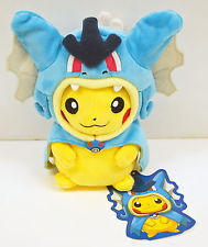 Pikachu Disguised Gyarados Plush