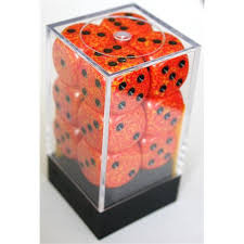 Speckled Dice - Fire