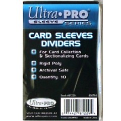 UP Card Sleeves Dividers 10PK