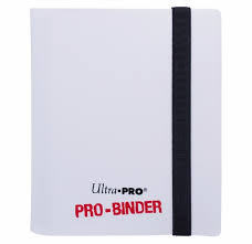 Ultra Pro 2 Pocket Pro Binder - White