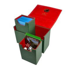 Dex Creation Deck Box - Green Dual
