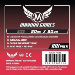 Mayday - Standard Card Sleeves 80Mm X 80Mm 100Ct
