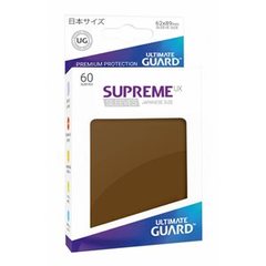 Sleeves: Supreme UX Japanese Brown (60)