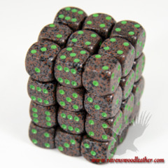Speckled Dice - Earth 36 D6