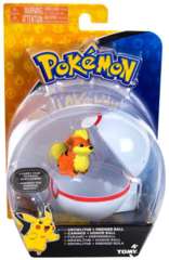 Tomy Pokemon - Growlithe + Premier Ball