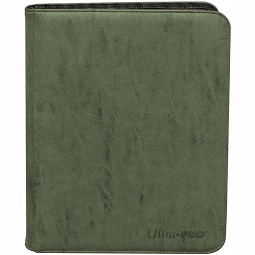 Ultra Pro - Deck Builders Playset PRO-Binder Suede -  Emerald 9-Pocket