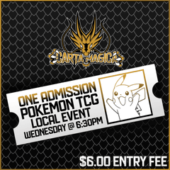 POKEMON TCG LOCALS ADMISSION - Wednesday, September 25th 2024 @ 6:30PM