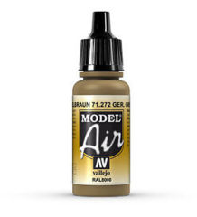 Vallejo Model Air - German Yellow Brown