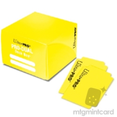 Ultra Pro Dual Deck Box Yellow 180