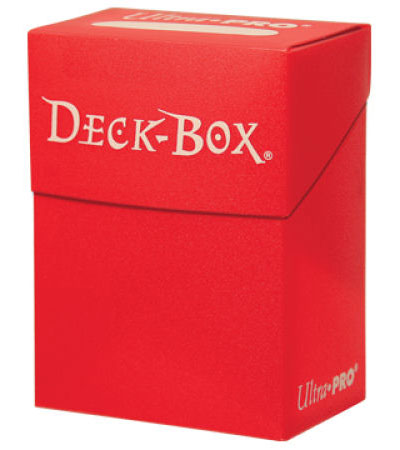 Ultra Pro Red Deck Box