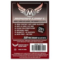 Mayday - Standard Card Sleeves 43Mm X 65Mm 50Ct