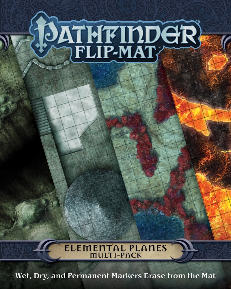 Pathfinder Flip-Mat Elemental Planes Multi-pack