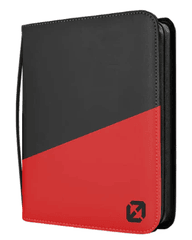 EvoRetro Shield+ Toploader Binder - Red & Black