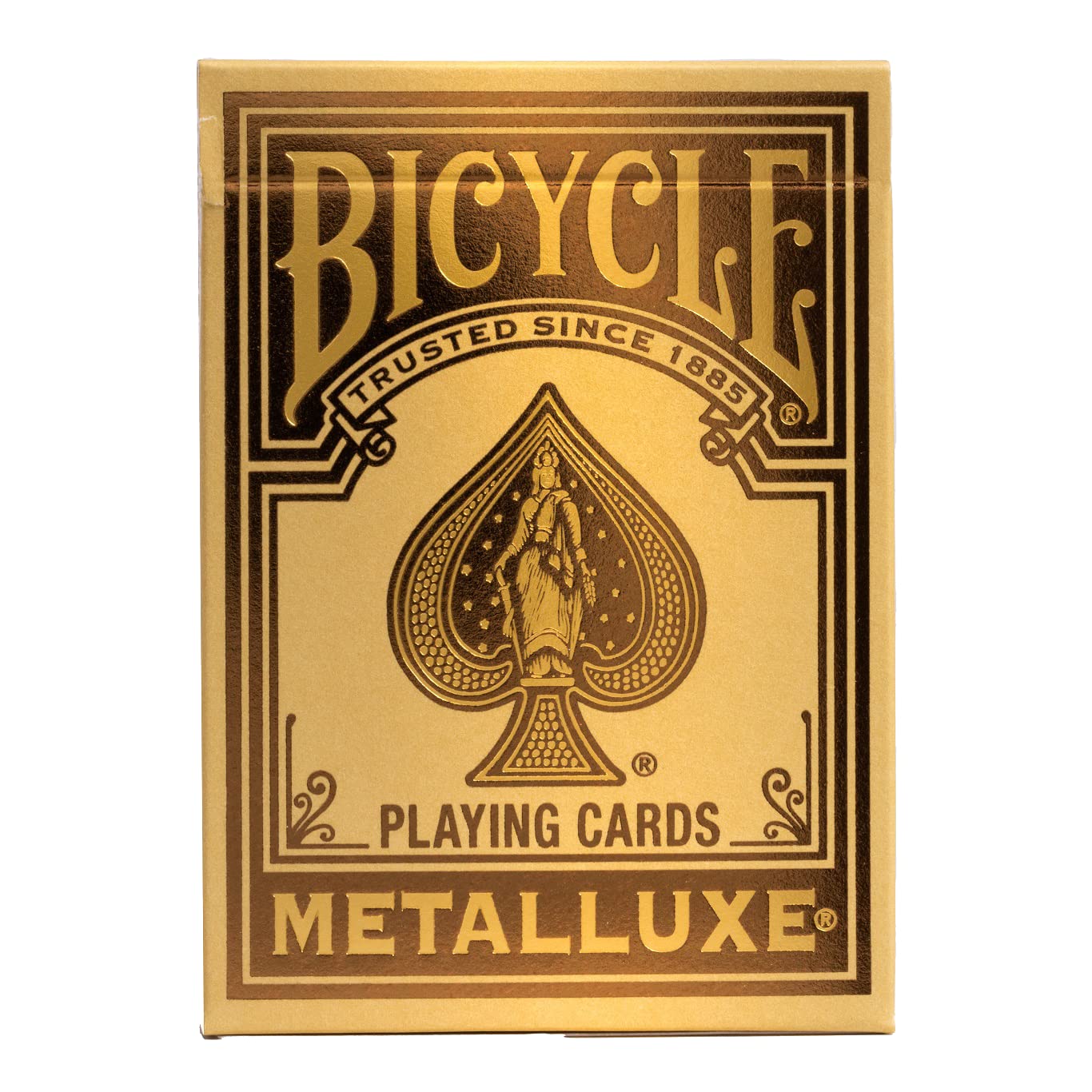 BICYCLE - METALLUXE HOLIDAY GOLD