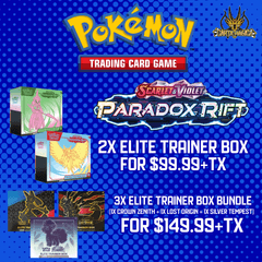 Pokémon Elite Trainer Box - 2x Paradox Rift ETB Bundle Deal
