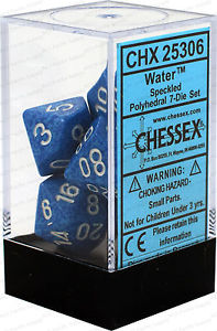 Speckled Water Polyhedral 7-Die Set