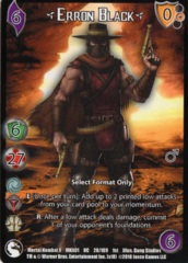 Erron Black. FULL Art Promo