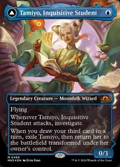 Tamiyo, Inquisitive Student // Tamiyo, Seasoned Scholar - Textured Foil - Borderless
