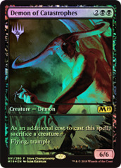Demon of Catastrophes - Foil - Store Championships Promo
