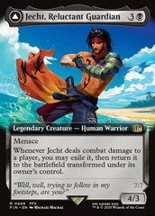Jecht, Reluctant Guardian // Braska's Final Aeon - Foil - Extended Art