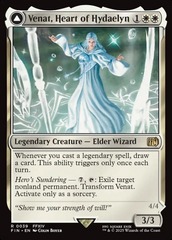 Venat, Heart of Hydaelyn // Hydaelyn, the Mothercrystal - Foil