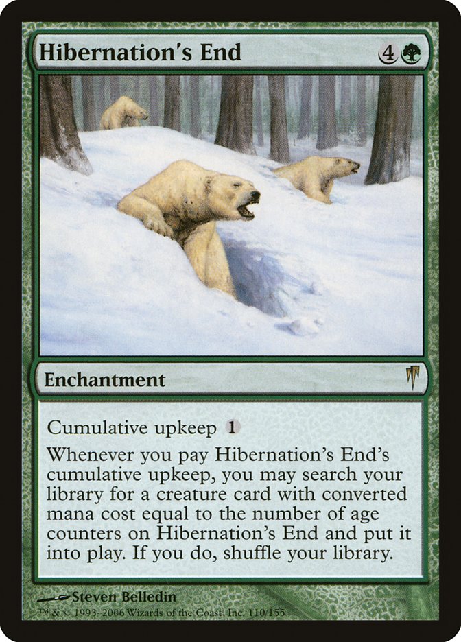 Hibernations End