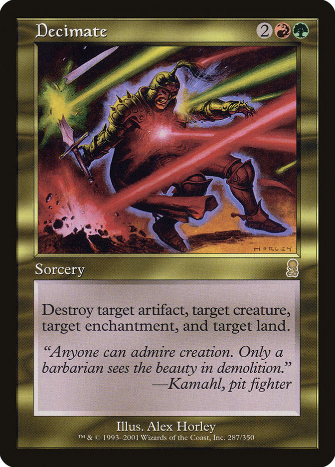 Decimate - Foil