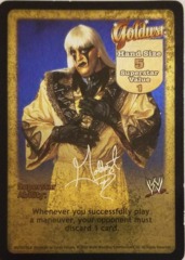 Goldust face card