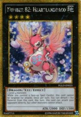 Number 82: Heartlandraco - PGLD025 - Gold Secret Rare - Unlimited Edition