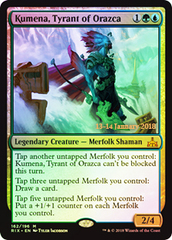Kumena, Tyrant of Orazca - Foil - Prerelease Promo