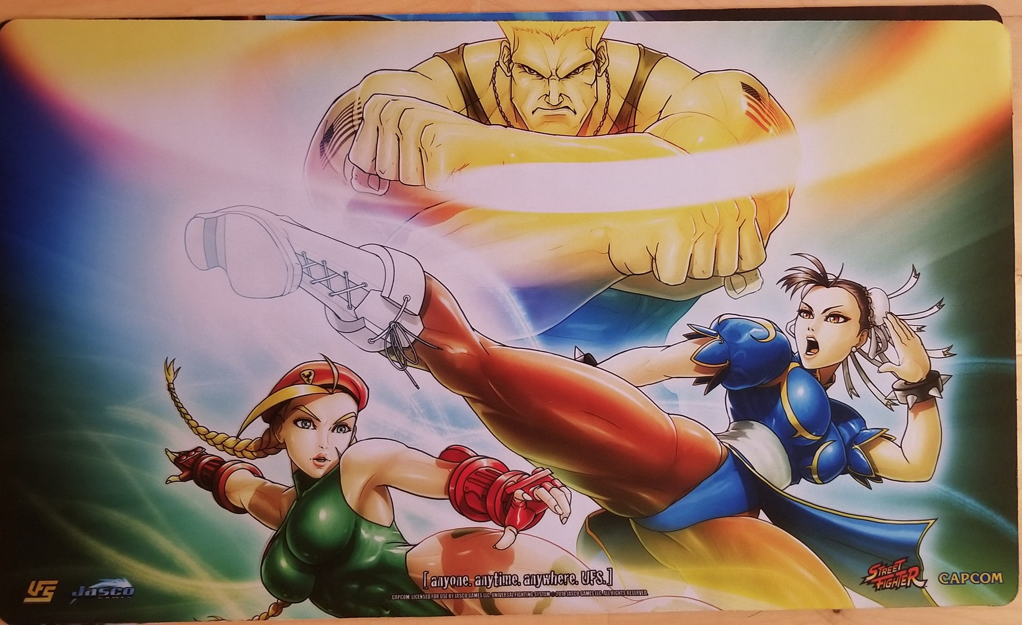 Guile Chun-Li Cammy Playmat - Supplies » Playmats » UFS Playmats - Carte  Blanche Hobbies