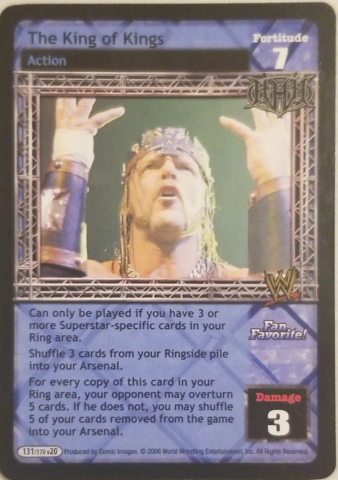 The King of Kings - WWE Raw Deal » Superstar cards » Triple H - Carte  Blanche Hobbies