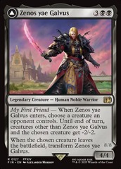 Zenos yae Galvus // Shinryu, Transcendent Rival - Foil
