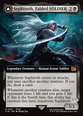 Sephiroth, Fabled SOLDIER // Sephiroth, One-Winged Angel - Extended Art