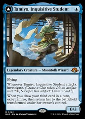 Tamiyo, Inquisitive Student // Tamiyo, Seasoned Scholar - Foil