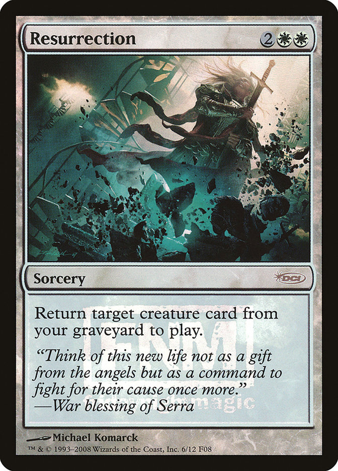 Resurrection - Foil FNM 2008