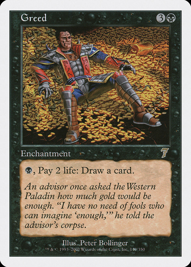 Greed - Foil