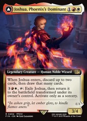 Joshua, Phoenix's Dominant // Phoenix, Warden of Fire - Extended Art