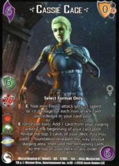 Cassie Cage. FULL Art Promo