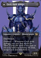 Cecil, Dark Knight // Cecil, Redeemed Paladin - Surge Foil - Borderless