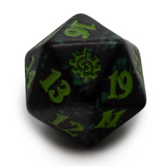 The Brothers' War - D20 Spindown Life Counter - Green