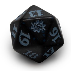 The Brothers' War - D20 Spindown Life Counter - Blue