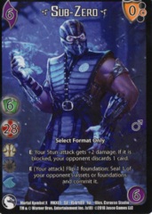 Sub-Zero. FULL Art Promo