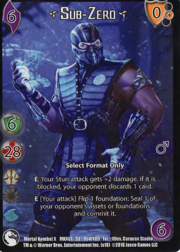 Sub-Zero. FULL Art Promo