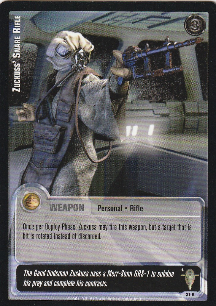 Zuckuss Snare Rifle (L)