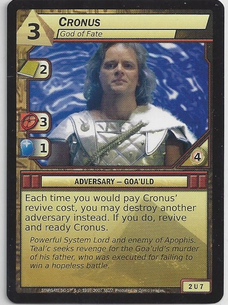 Cronus, God of Fate