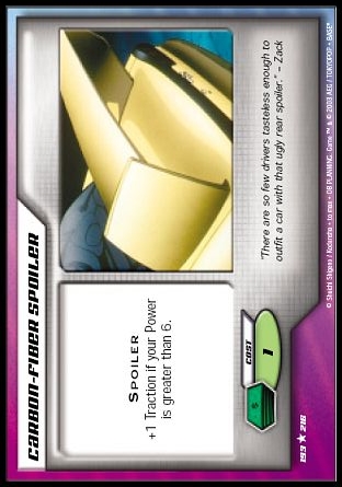 Carbon-Fiber Spoiler